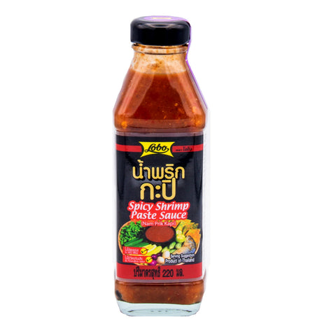 Sienna LOBO Spicy Shrimp Paste Sauce (Nam Prik Kapi) 220ml