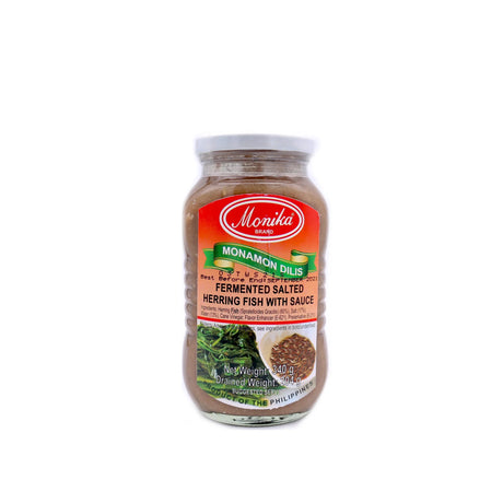 Rosy Brown MONIKA Fermented Salted Herring Fish With Sauce 340g
