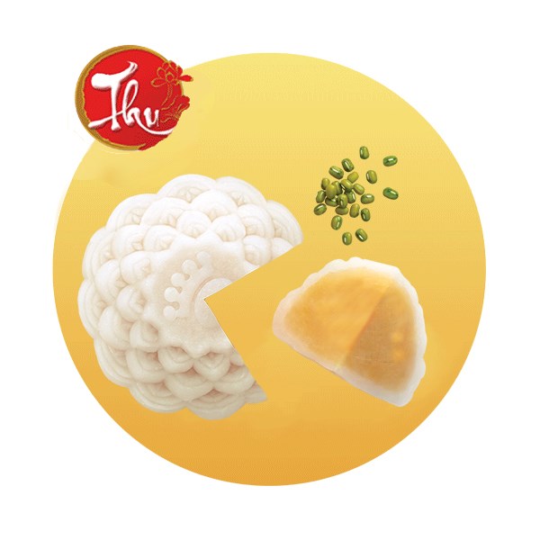 KINH DO Bánh Trung Thu Dẻo Đậu Xanh 180g