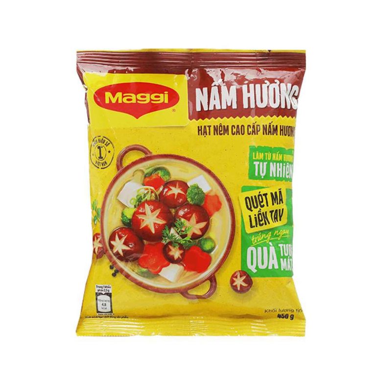 MAGGI Mushroom Seasoning Granule Hat Nem Cao Cap Nam Huong 450g