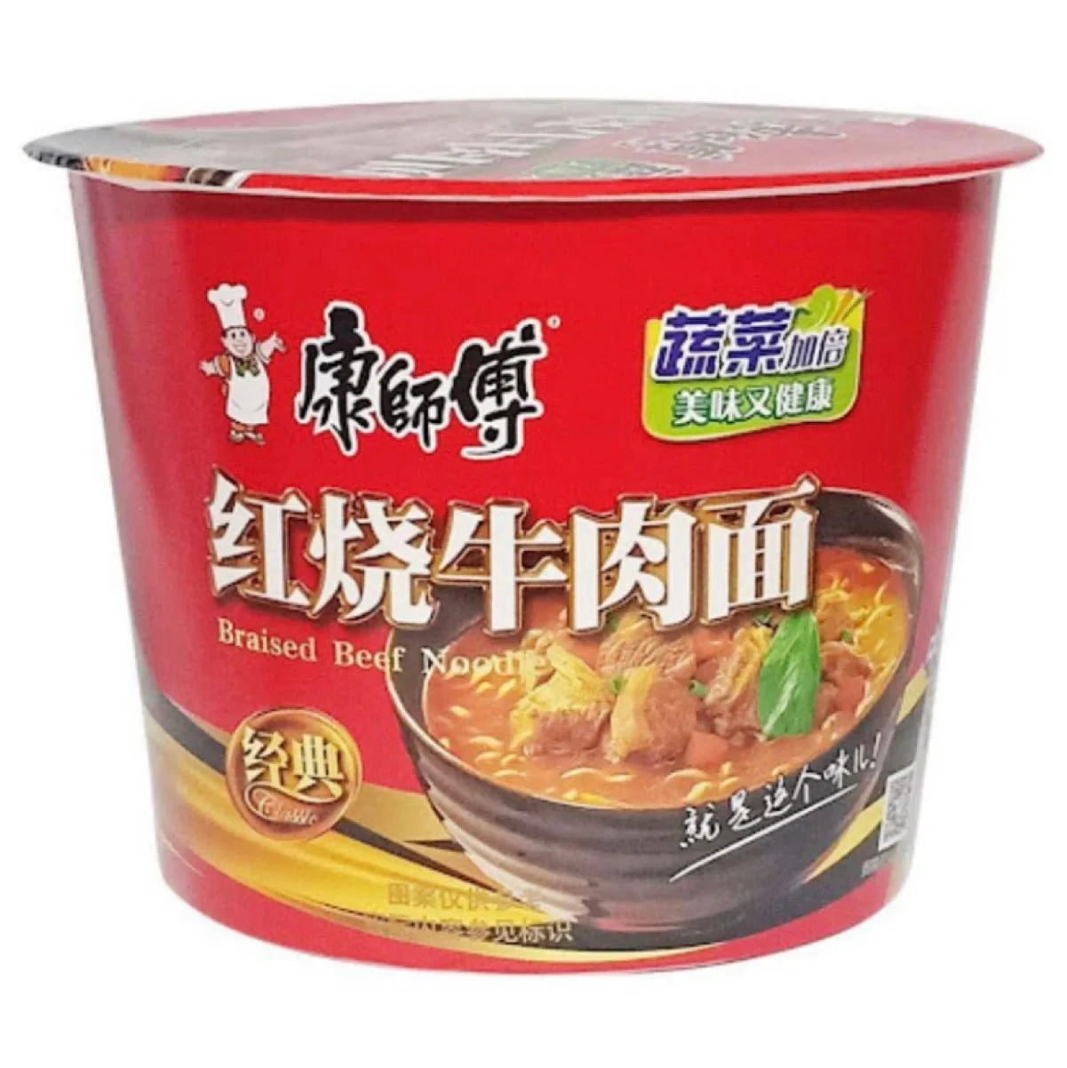 MASTER KONG Instant Bowl Noodle Braised Beef 113g