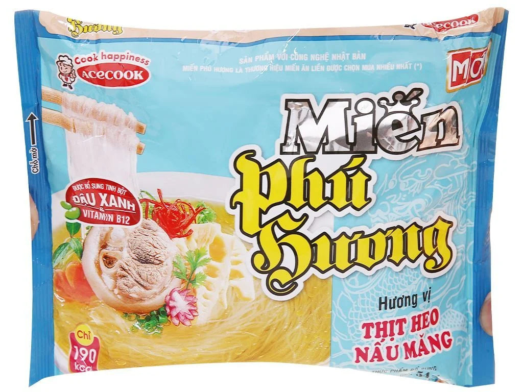 ACECOOK Miến Phú Hương Thịt Heo Nấu Măng 54g