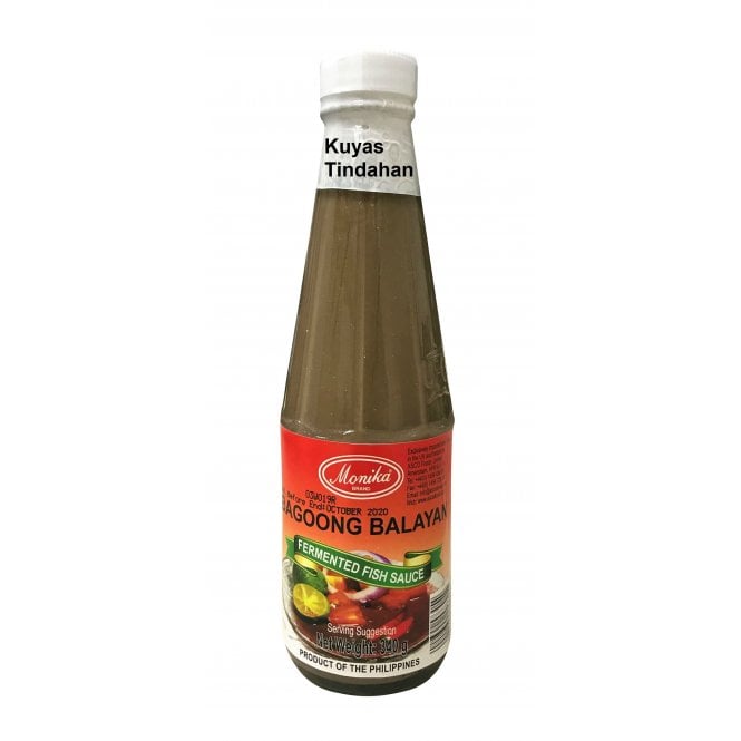 Dark Olive Green MONIKA Anchovy Fish Sauce (Bagoong Balayan) 340g