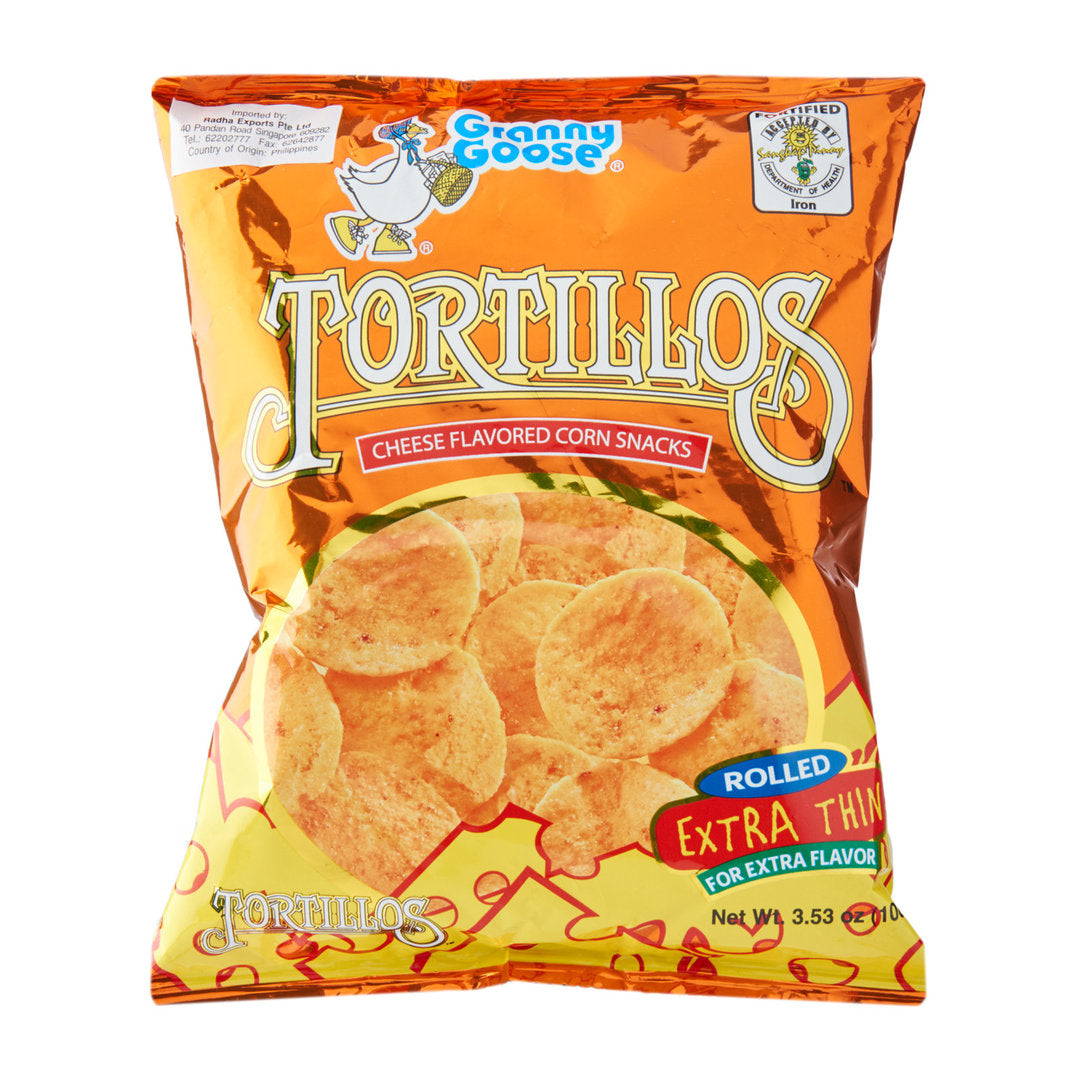 GRANNY GOOSE Tortillo Chips Cheese Flavour 100g