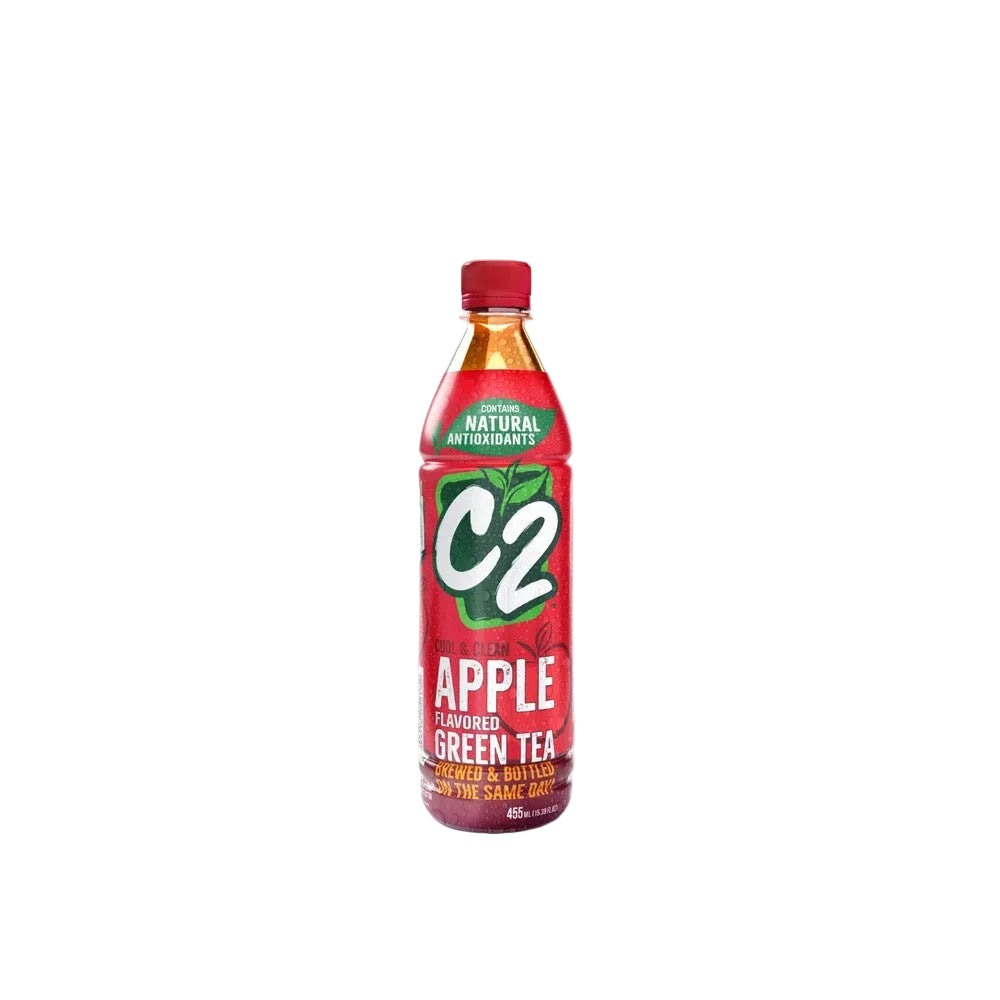 C2 Apple Green Tea 455ml