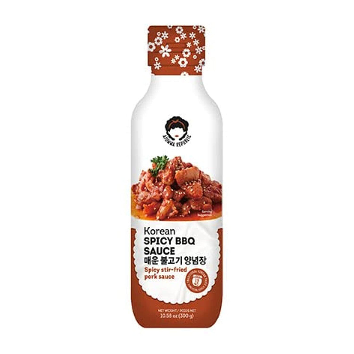 Antique White AJUMMA REPUBLIC Korean Spicy BBQ Sauce 300g