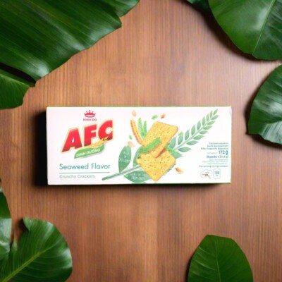 KINH DO AFC Seaweed Flavour Crunchy Cracker 8X21.5g