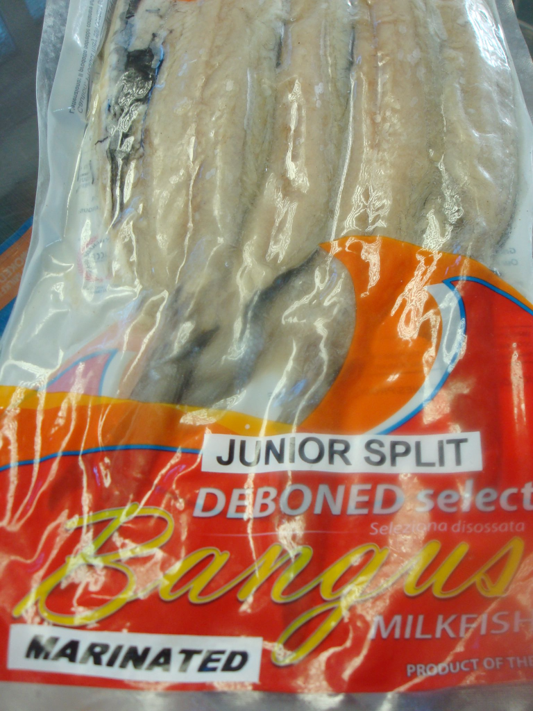 Frozen SANTA CRUZ Bangus Milkfish Junior Split Deboned Marinated