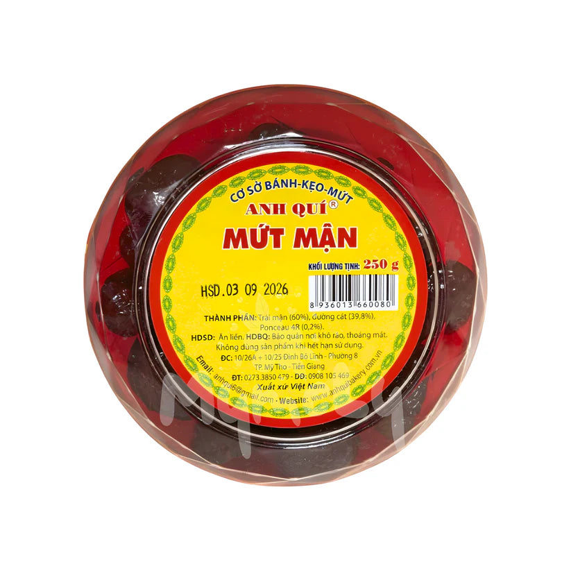 ANH QUI Mứt Mận 250g