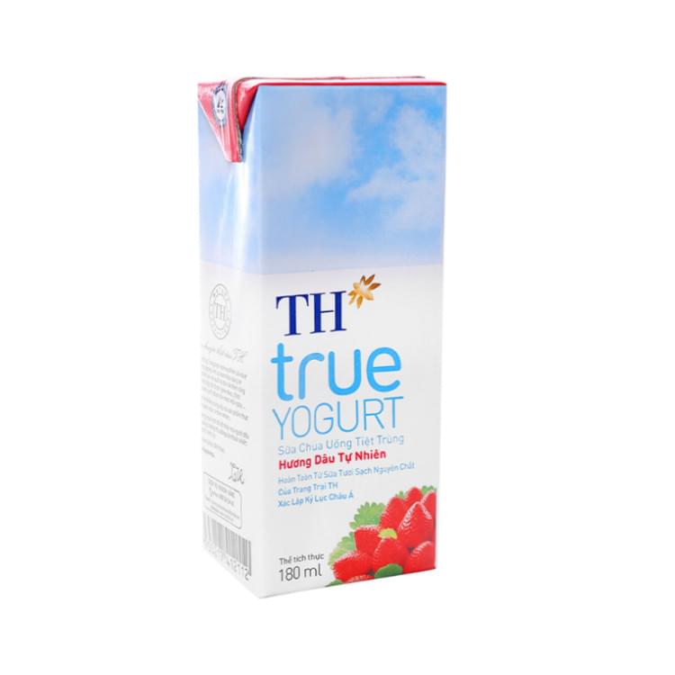 TH True Yogurt Strawberry Flavour 180ml