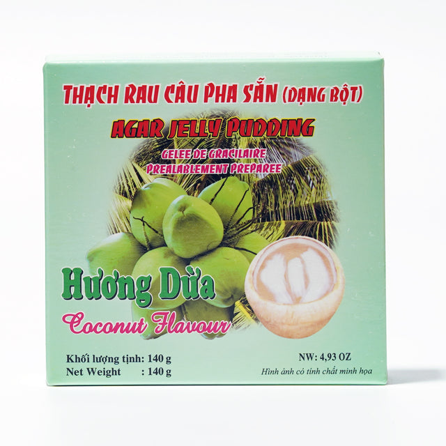 Light Gray 3K Agar Jelly Pudding Coconut Flavour 140g