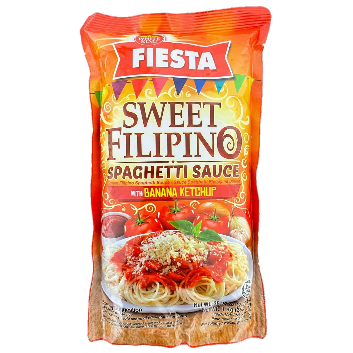 WHITE KING Fiesta Sweet Filipino Spaghetti Sauce 1kg