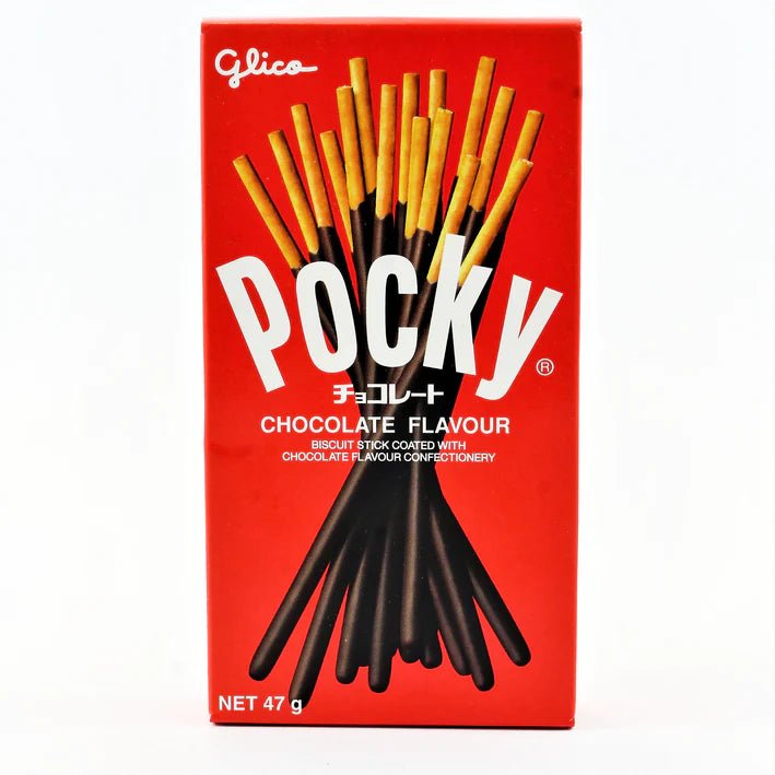 White Smoke GLICO Pocky Biscuit Sticks Chocolate 49g