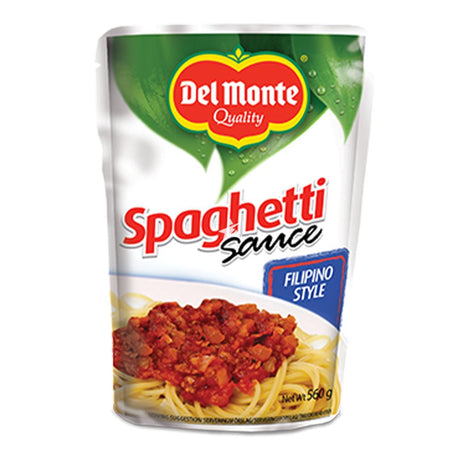 Light Gray DEL MONTE Spaghetti Sauce Filipino Style 560g