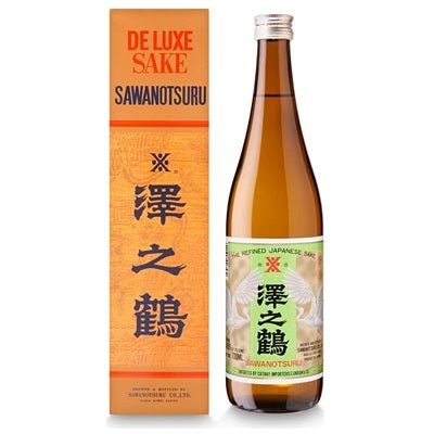 Sandy Brown DE LUXE SAKE Sawanotsuru Deluxe Sake