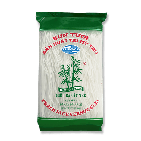 Dark Slate Gray BAMBOO TREE Fresh Rice Vermicelli Bun Tuoi (Green Package) 400g