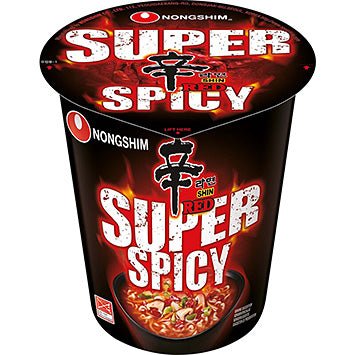 Tan NONGSHIM Shin Cup Super Spicy 68g