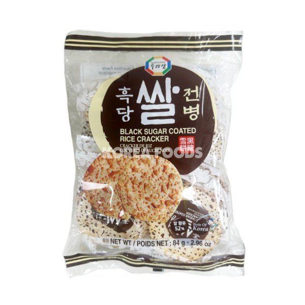 SURASANG Black Sugar Coated Rice Crackers 84g