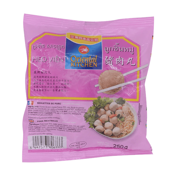 Rosy Brown ORIENTAL KITCHEN Pork Meatballs