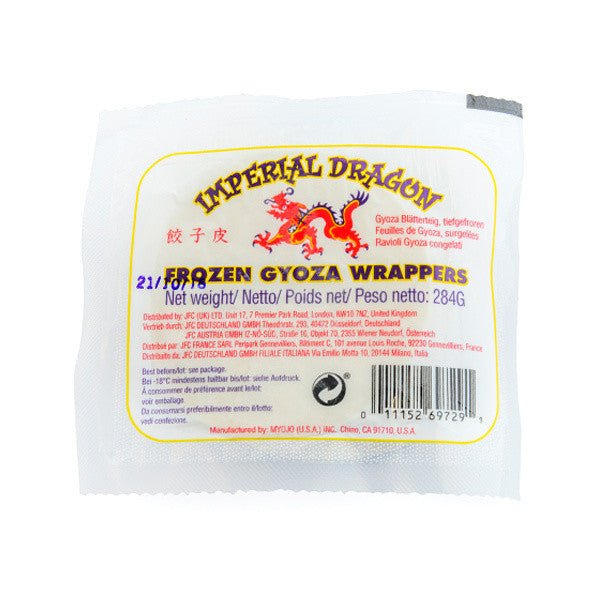 Light Gray IMPERIAL DRAGON Gyoza Skin 餃子皮