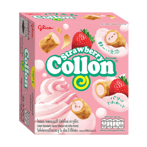 Light Pink GLICO Collon Strawberry Flavour 46g
