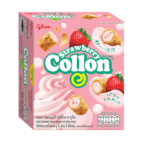 Light Pink GLICO Collon Strawberry Flavour 46g