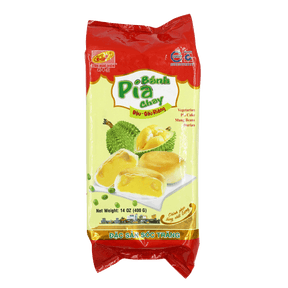Firebrick Durain & Mung Bean Pia Cake