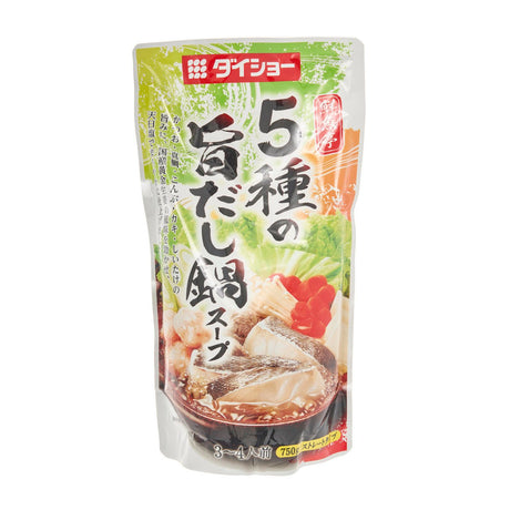 Light Gray DAISHO Japanese Hot Pot Nabe Soup Base (Seafood)