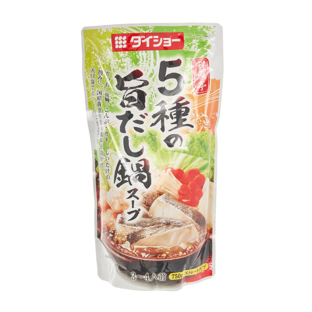 Light Gray DAISHO Japanese Hot Pot Nabe Soup Base (Seafood)