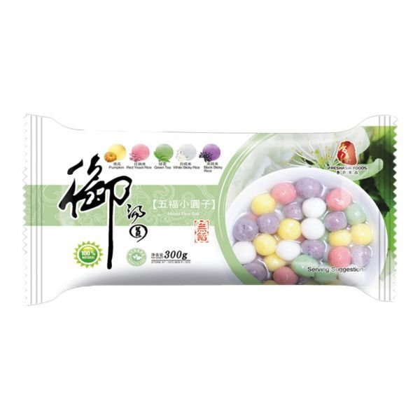 Light Gray FRESHASIA FOODS Mini Glutinous Rice Ball Mixed Flavour