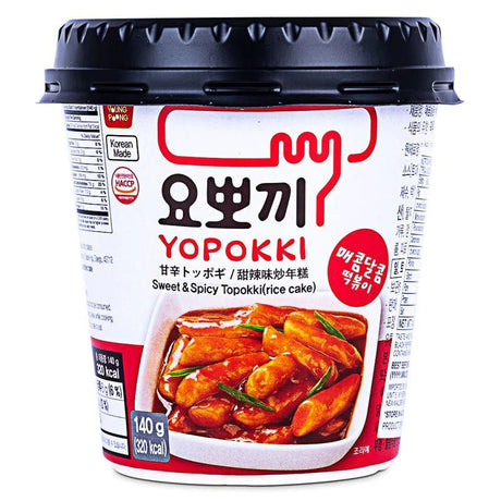Lavender YOUNG POONG Yopokki Sweet & Spicy Topokki(Rice Cake) 140g