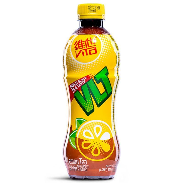 Dark Green VLT Lemon Tea Drink (Bottle)