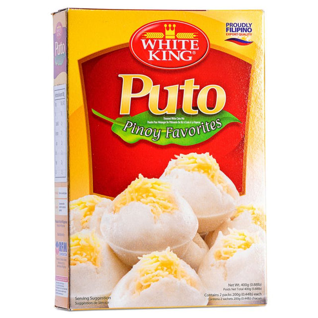 Light Gray WHITE KING Puto Mix 400g