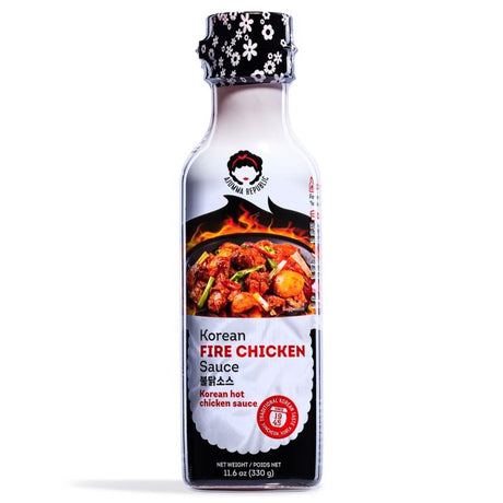 Light Gray AJUMMA REPUBLIC Korean Fire Chicken Sauce 300g