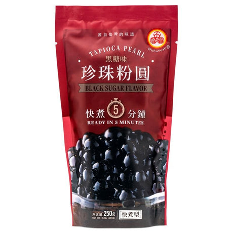 Brown WU FU YUAN Tapioca Pearl (Black Sugar Flavour) 250g