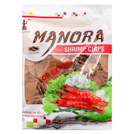Light Gray MANORA Shrimp Chips 500g