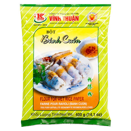 Goldenrod VINH THUAN Flour For Wet Rice Paper Bot Banh Cuon 400g
