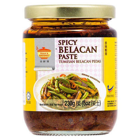 Light Gray TEAN'S GOURMET Spicy Belacan Paste 230g