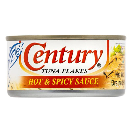 Light Gray CENTURY Tuna Flakes Hot & Spicy Sauce 180g