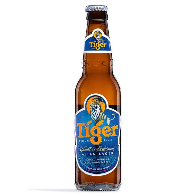 Dark Slate Gray TIGER Asian Lager 330ml 4.8% Alc