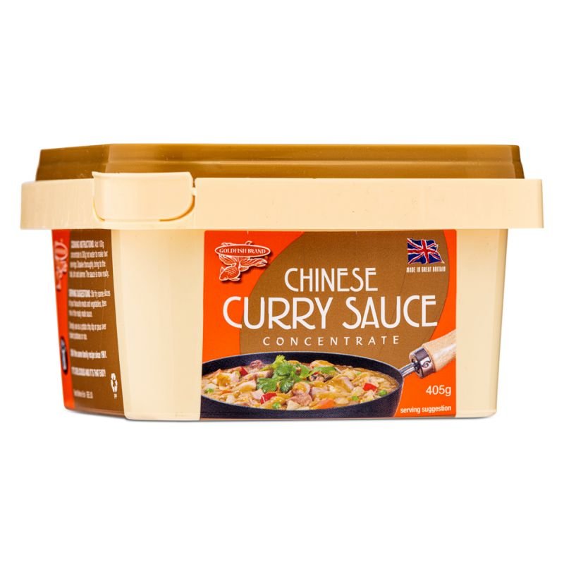 Wheat GOLDFISH Chinese Curry Sauce 405g