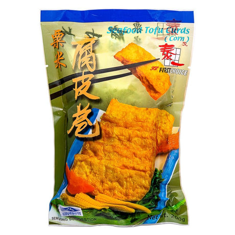 Dark Slate Gray FIRST CHOICE Seafood Tofu Curd (Corn)