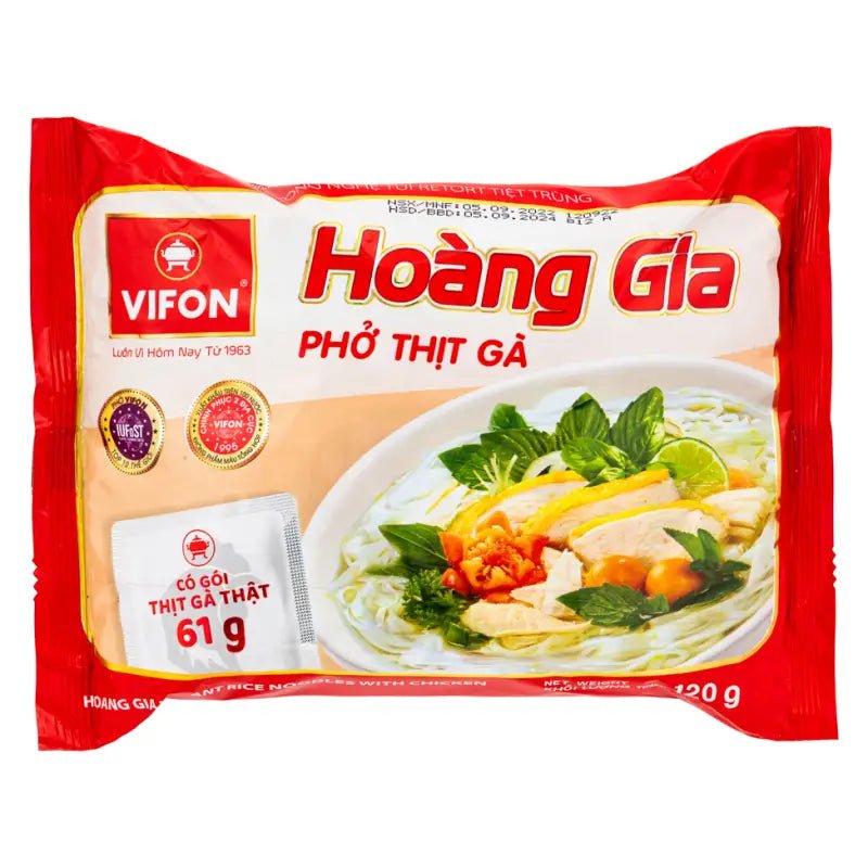 Bisque VIFON HOANG GIA Instant Rice Noodles With Chicken 120g