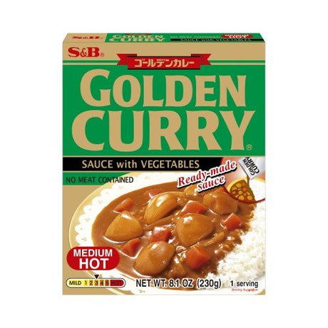 Forest Green S&B Retort Golden Veg Curry Med-Hot 230g