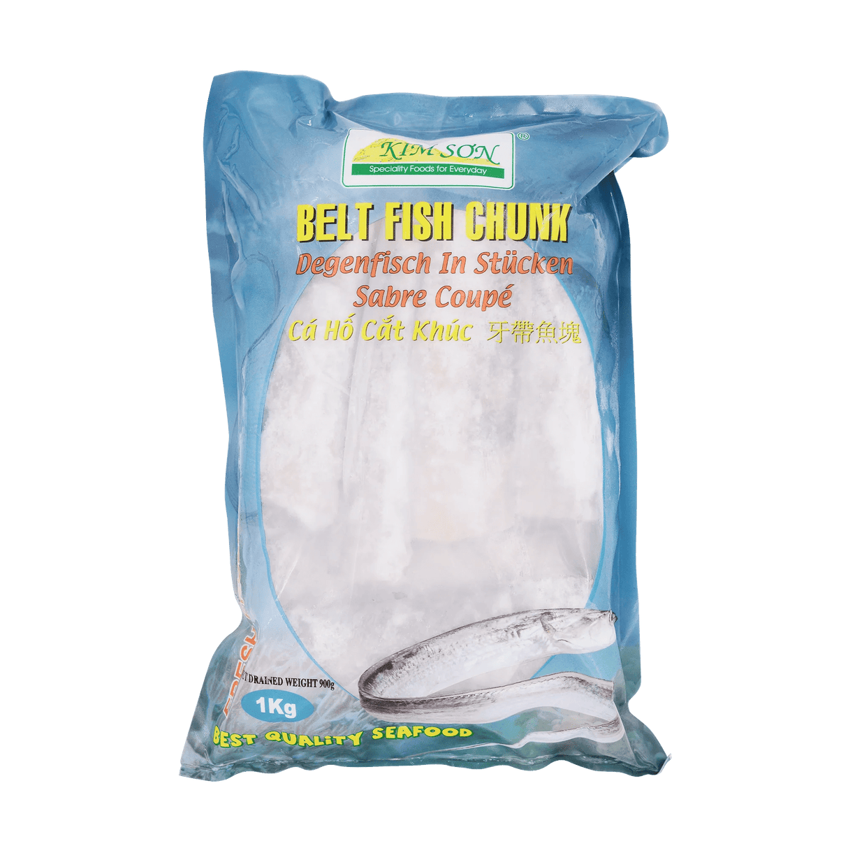 Steel Blue KIM SON Belt Fish Chunk 1kg