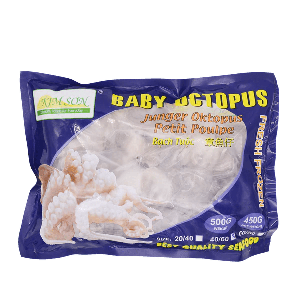 Gray KIM SON Baby Octopus bạch tuộc