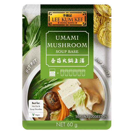 Olive Drab LEE KUM KEE Umami Mushroom Soup Base 60g