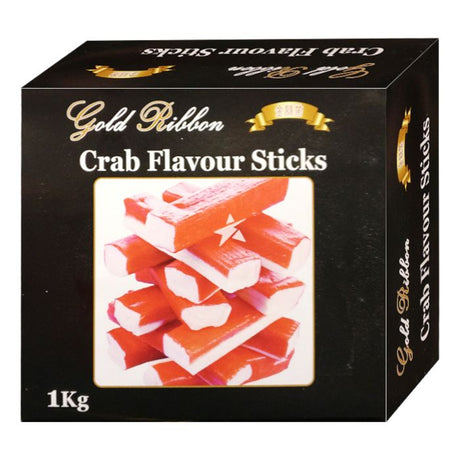 Black GOLDEN RIBBON Crab Flavour Sticks