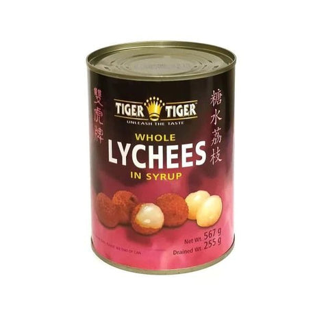 Sienna TIGER TIGER Lychees Whole In Syrup 565g
