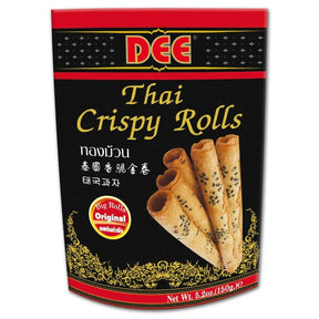Black DEE Thai Crispy Rolls Taro Flavour 150g